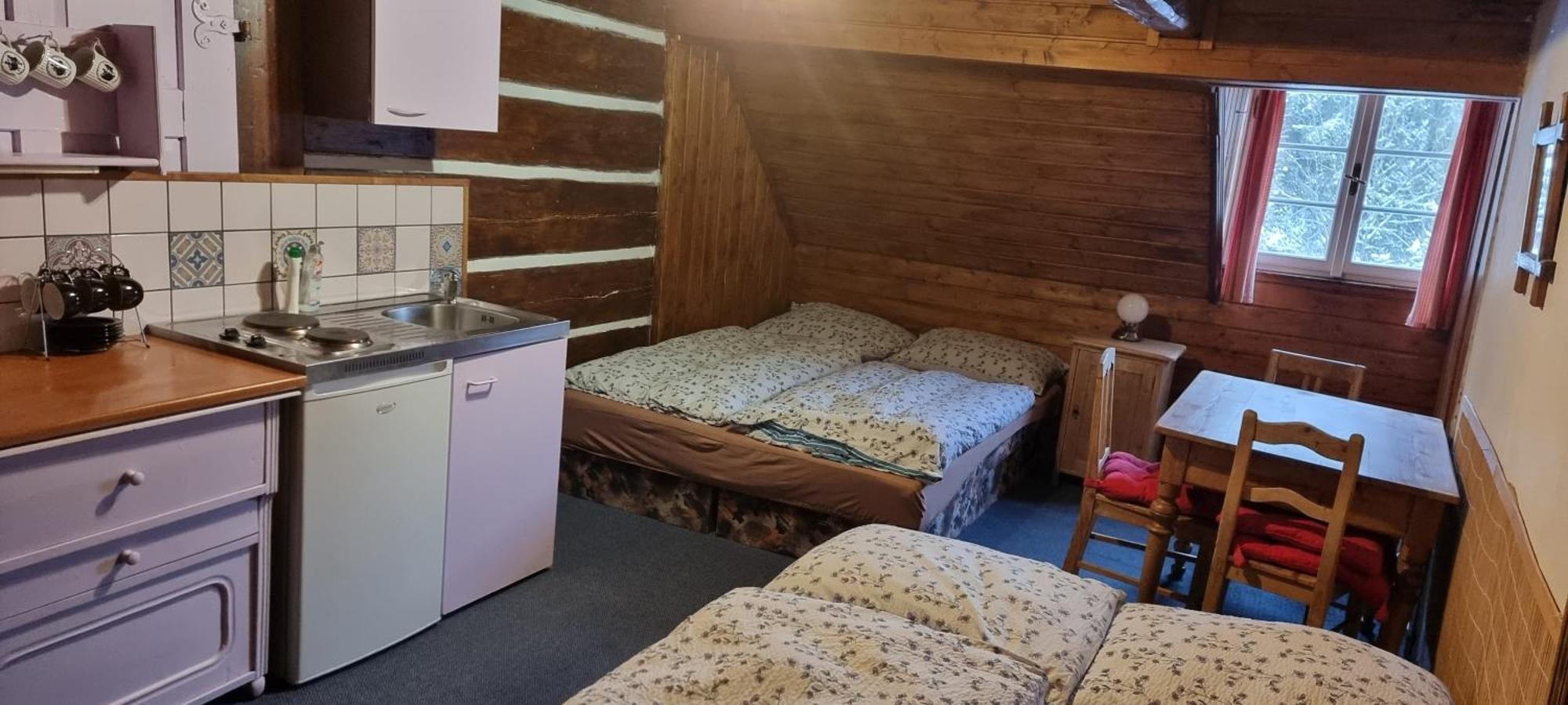 Roubenka Mlyn U Skaly Destne V Orlickych Horach Volne Terminy 5 Bytu Apartamento Quarto foto